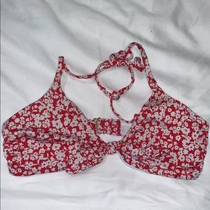 Flower H&M bathing suit top